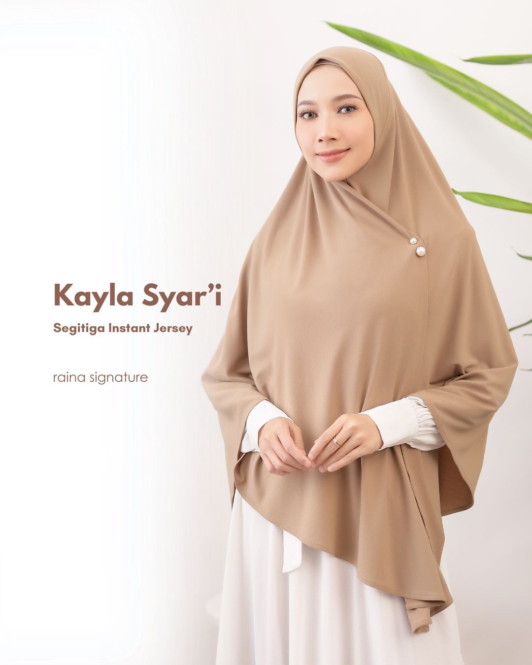 KAYLA - Segitiga Instant Oval Syar'i