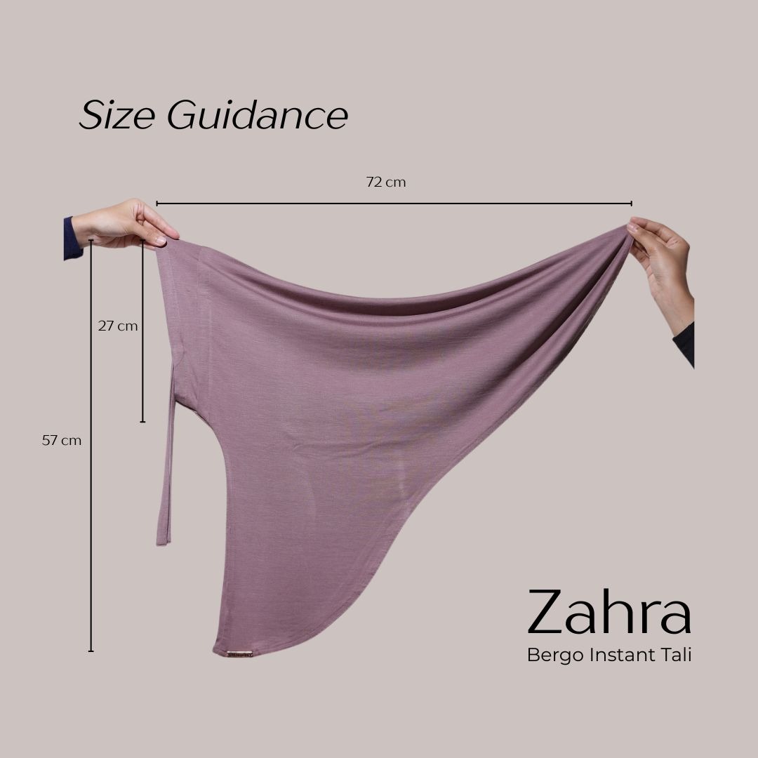 ZAHRA - Bergo Instant Sport