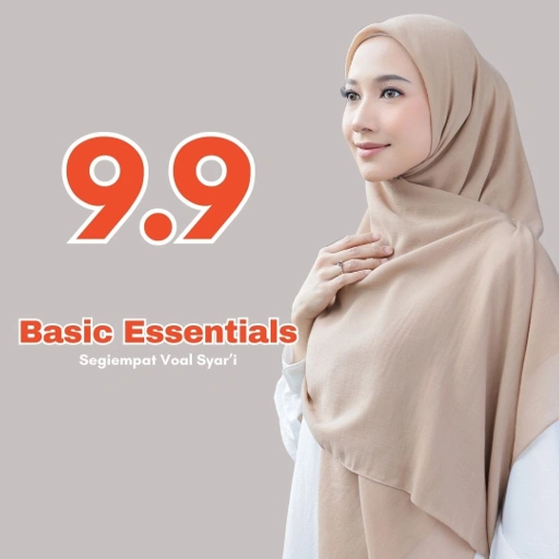 Image of Raina Signature - Basic Essentials Segiempat Voal Syar'i