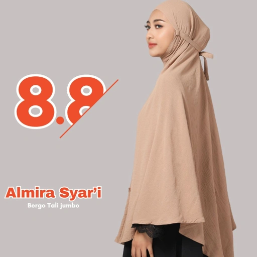 Image of Raina Signature - Almira Syar'i Bergo Tali