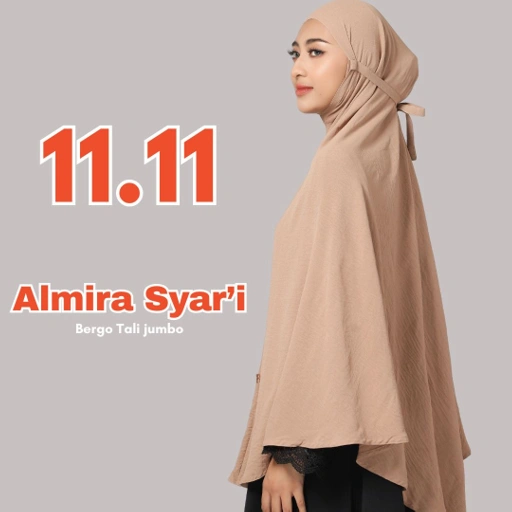 Image of Raina Signature - Almira Syar'i Bergo Tali