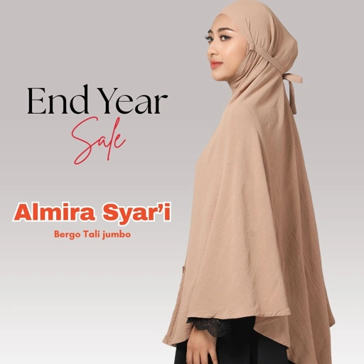 Image of Raina Signature - Almira Syar'i Bergo Tali