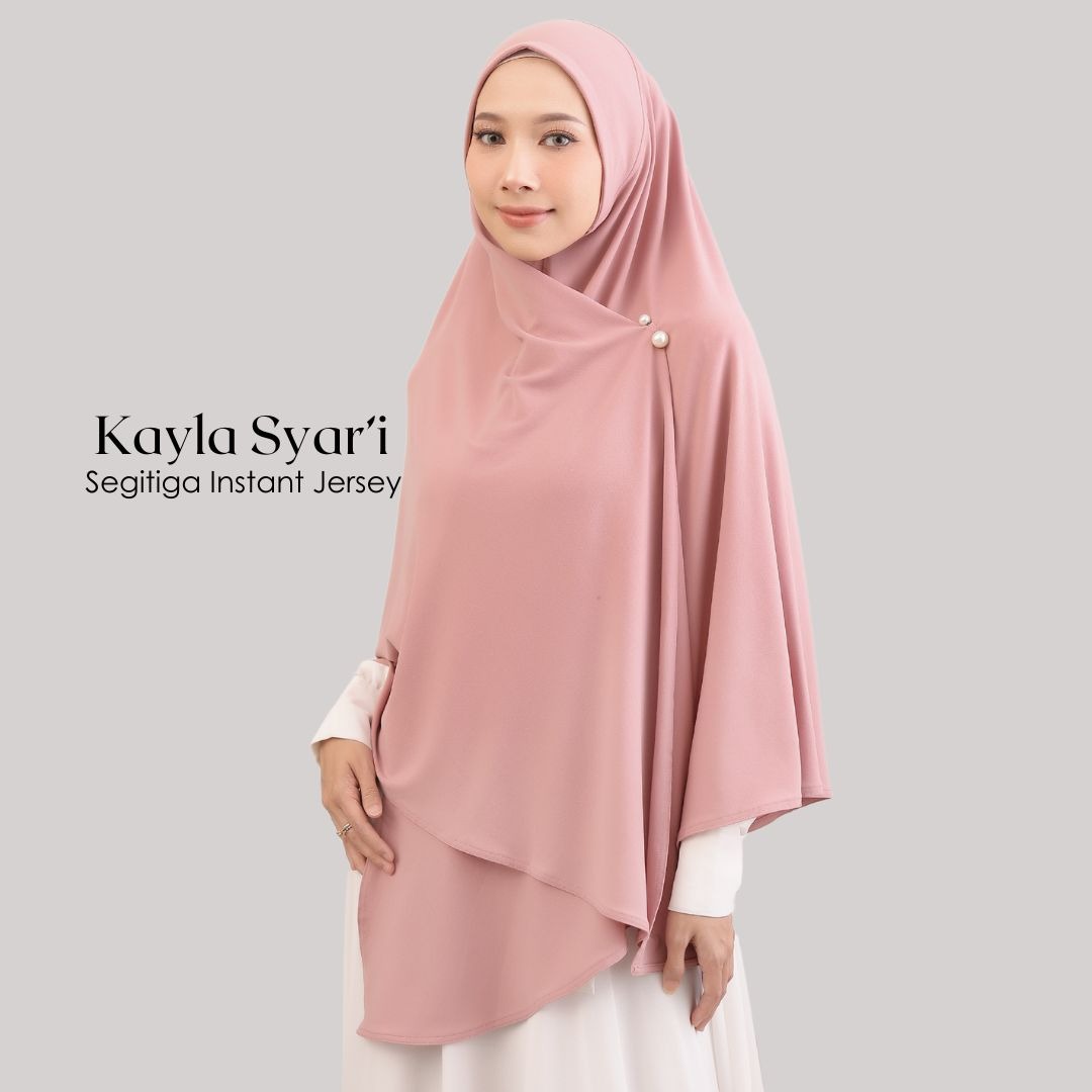 KAYLA - Segitiga Instant Oval Syar'i