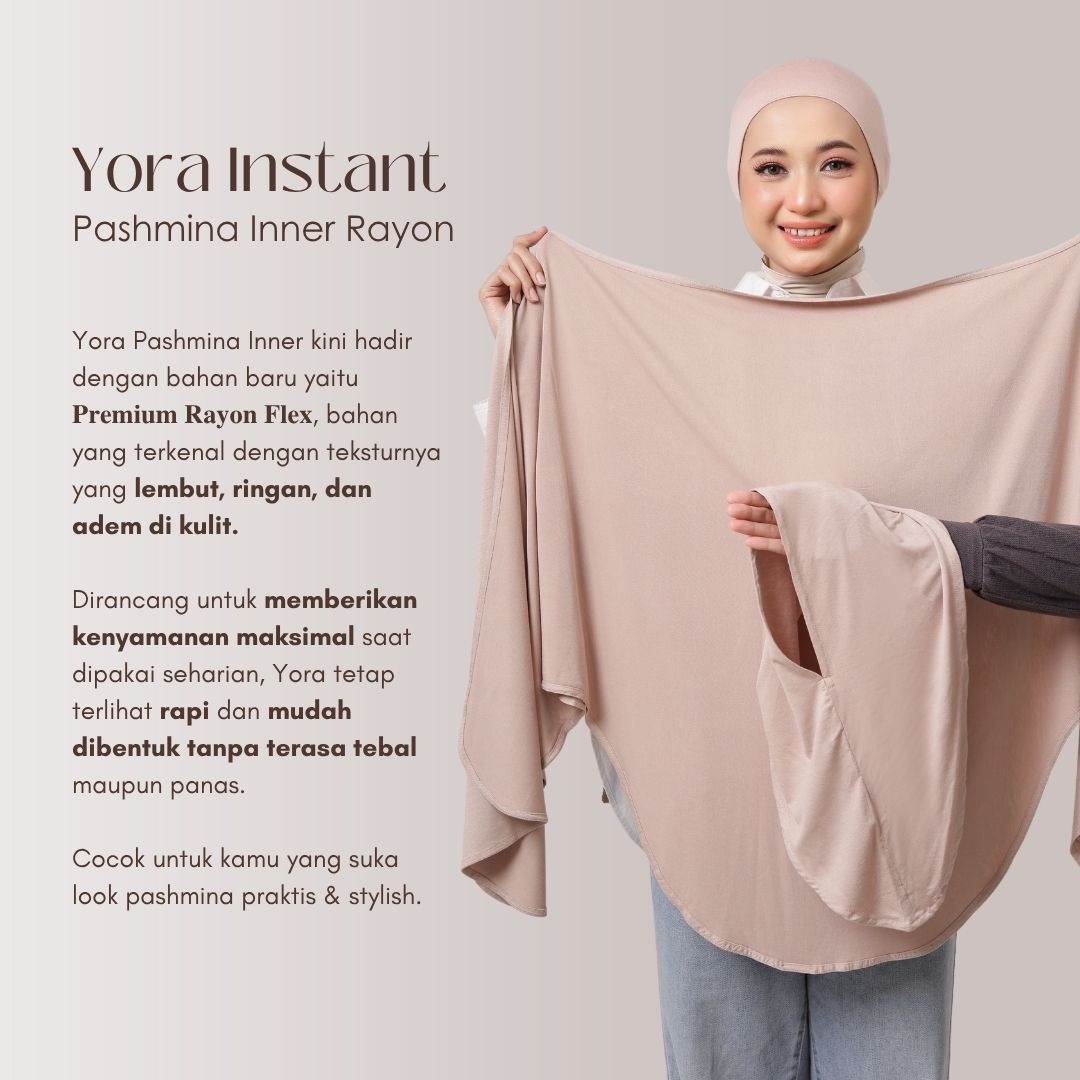 YORA - Pashmina Instant Rayon