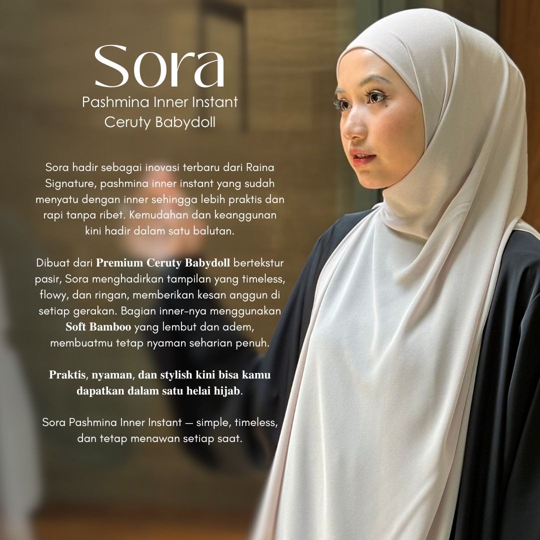 SORA - Pashmina Instant Tali