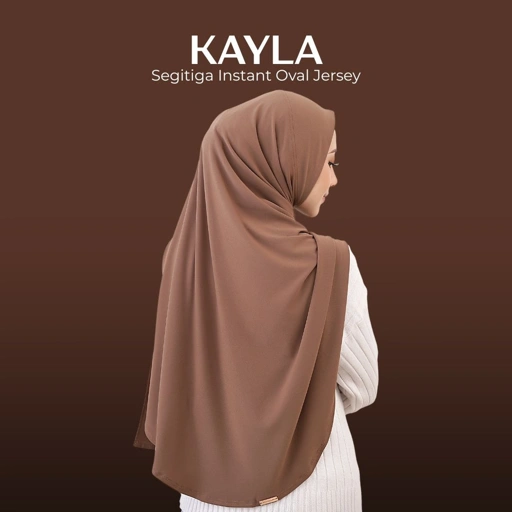 Image of Raina Signature - Kayla Jersey Segitiga Instant Oval