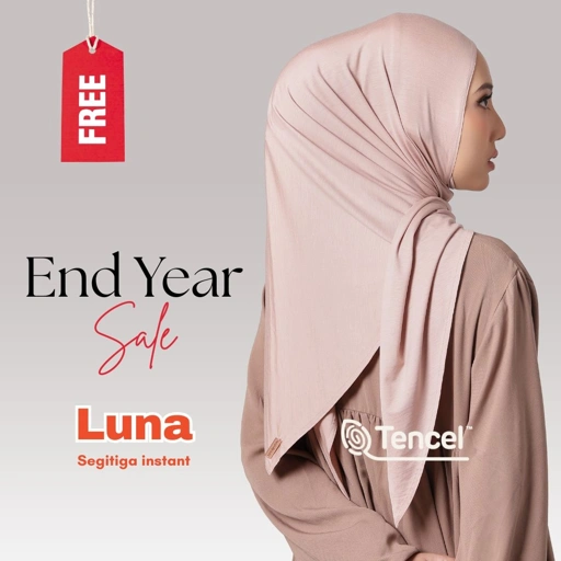 Image of Raina Signature - Luna TENCEL Segitiga Instant