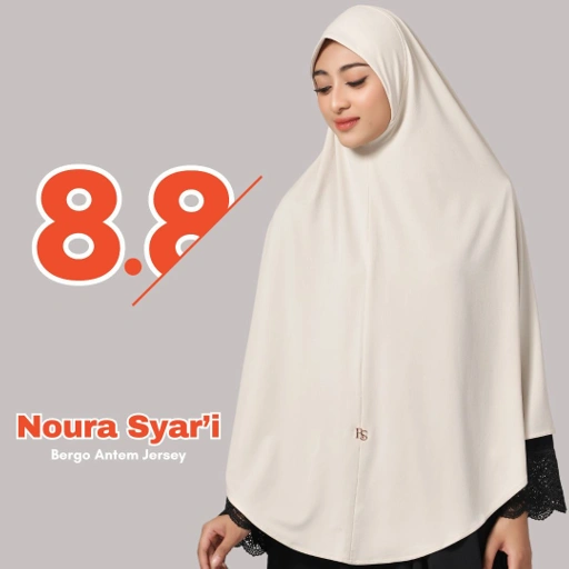 Image of Raina Signature - Noura Jersey Bergo Instant Syar'i