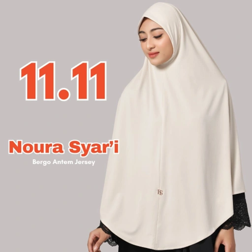 Image of Raina Signature - Noura Jersey Bergo Instant Syar'i