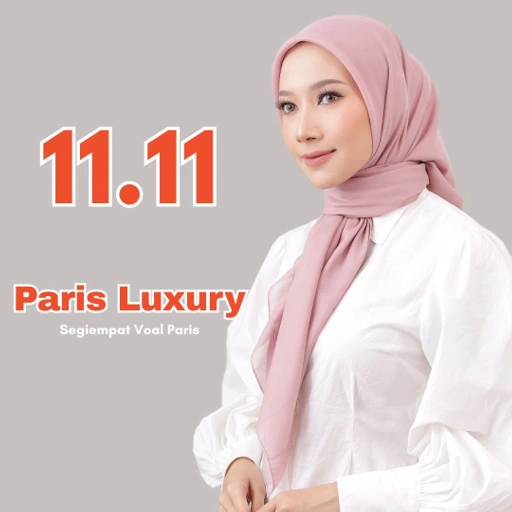 Image of Raina Signature - Paris Luxury Segiempat Voal Paris
