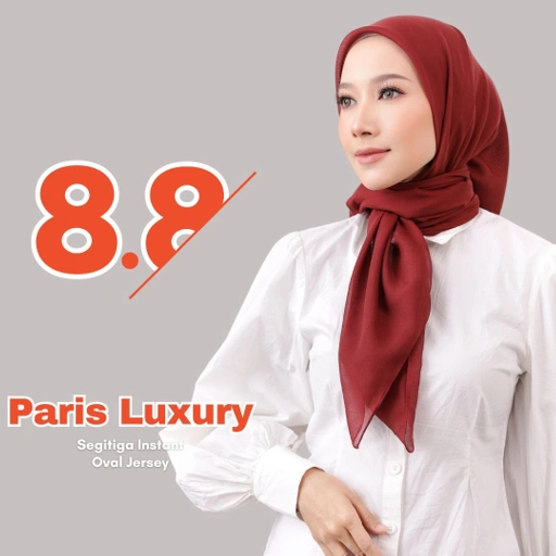 Image of Raina Signature - Paris Luxury Segiempat Voal Paris
