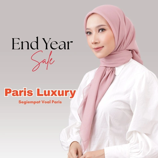 Image of Raina Signature - Paris Luxury Segiempat Voal Paris