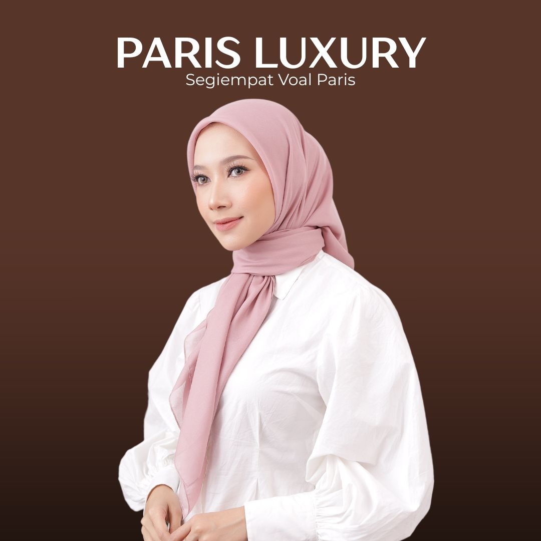 180K GET 3 PCS Paris Luxury Segiempat Voal Paris