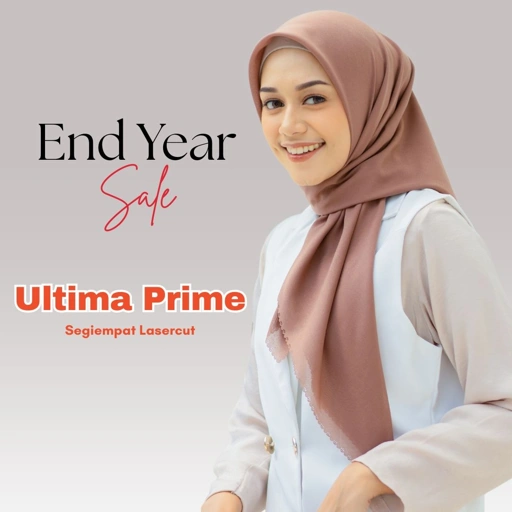 Image of Raina Signature - Ultima Prime Segiempat Voal Premium