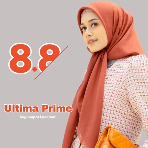 Image of Raina Signature - Ultima Prime Segiempat Voal Premium