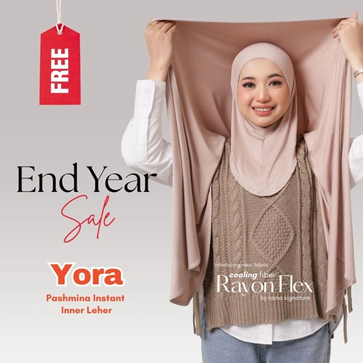 Image of Raina Signature - Yora Instant Pashmina Inner Rayon