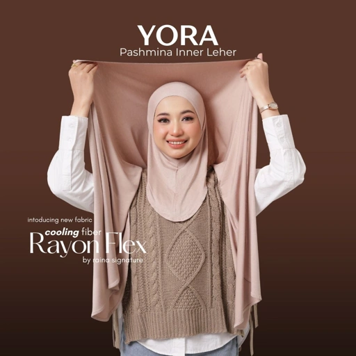 Image of Raina Signature - Yora Rayon Instant Pashmina Inner