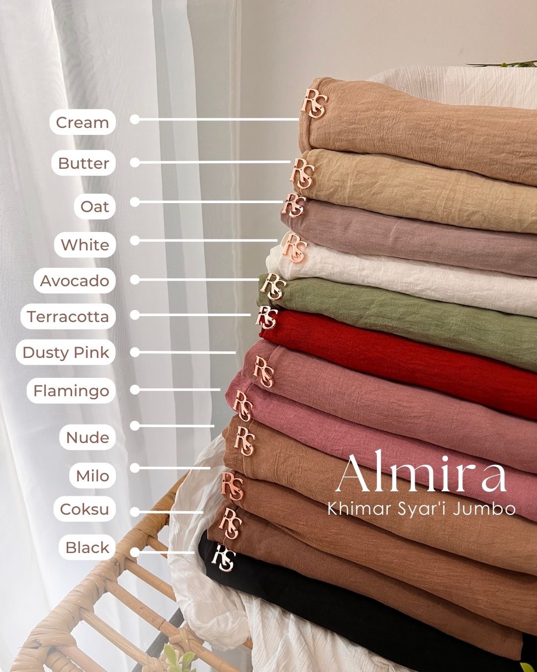 ALMIRA - Bergo Tali Syar'i