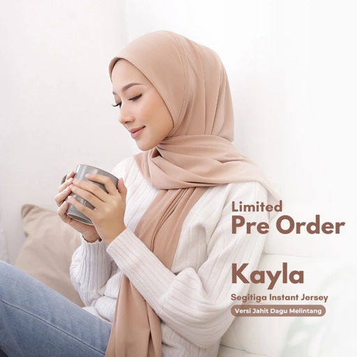 Image of Raina Signature - Kayla Jersey Segitiga Instant Oval