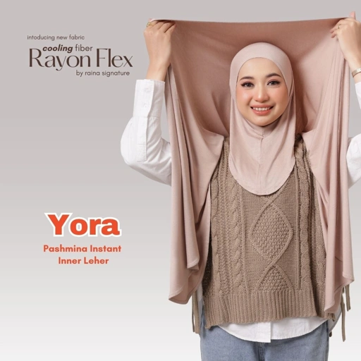 Image of Raina Signature - Yora Instant Pashmina Inner Rayon