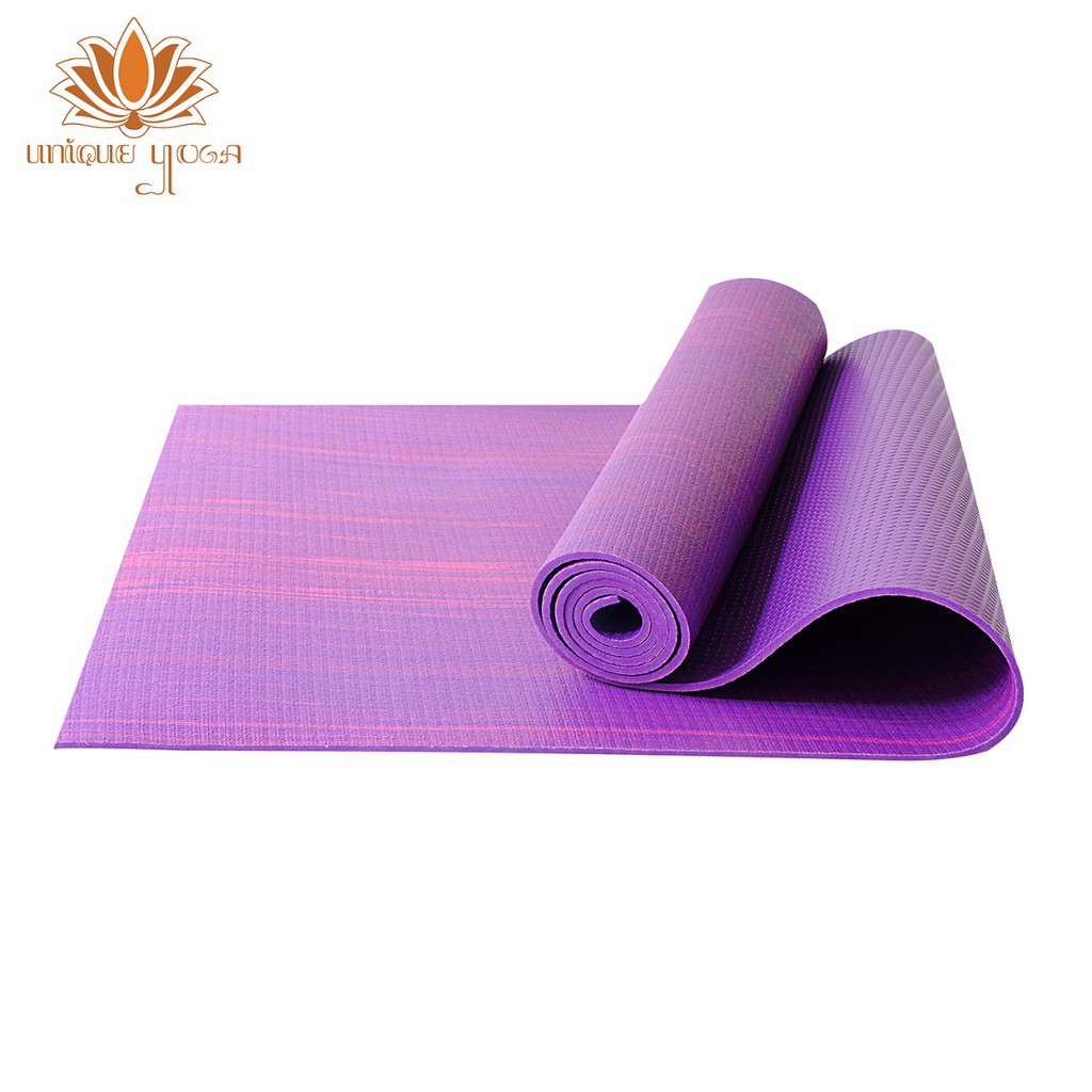 HD PVC Mix 5mm Yoga Mat Jakarta / Matras Yoga Murah Tebal 5mm Motif Chakra / Yoga Mat Murah / Matras Pilates Yoga