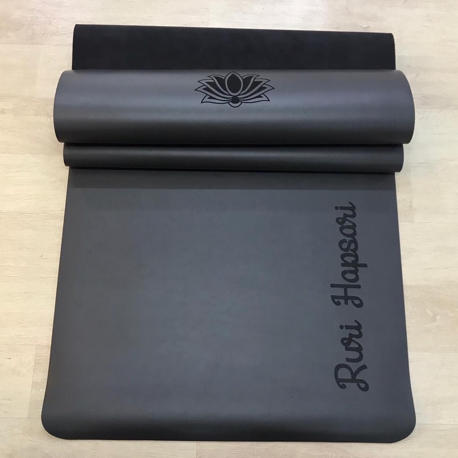 Matras Yoga / Yoga Mat Premium Lotus /  Premium Mat Yoga Lotus Sekelas Lululemon / Yoga Mat Unique Premium Lotus 