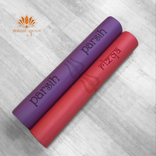 Matras Yoga Premium Align / Yoga Mat Premium Align Rubber / Yoga Mat Align + Tas Premium Hitam 