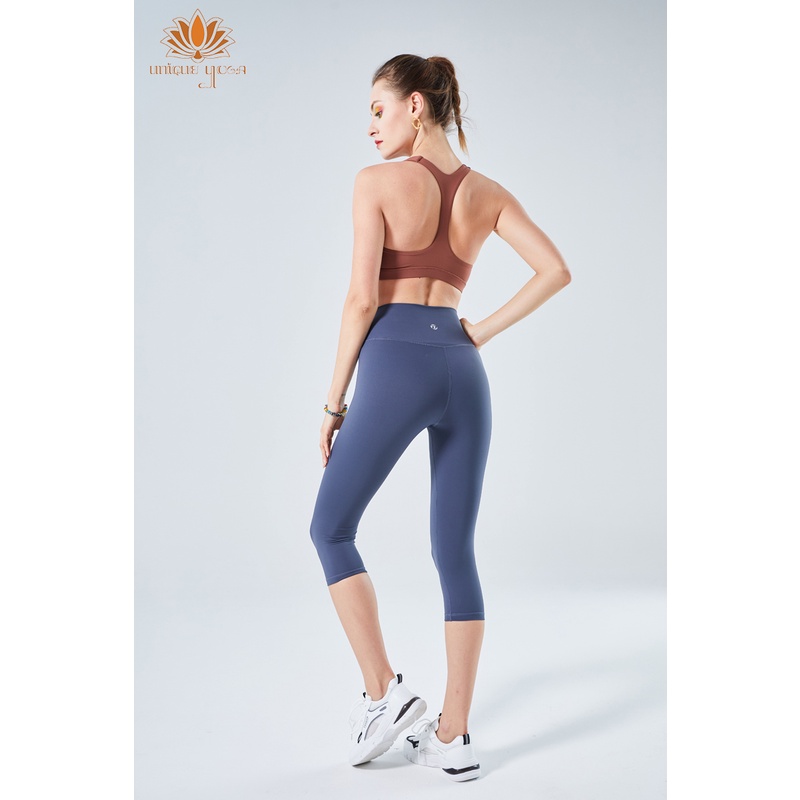 Celana Yoga Legging High Waist / Celana Senam Wanita / Legging Yoga / Celana Yoga Sport Senam Zumba High Waist 7/8 / Legging D69077 & D69067