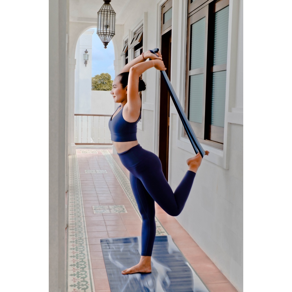 Strap Yoga Premium Polos / Strap Yoga / Strap Yoga Belt Besi / Strap Yoga Murah / Belt Yoga Strap / Tali Yoga