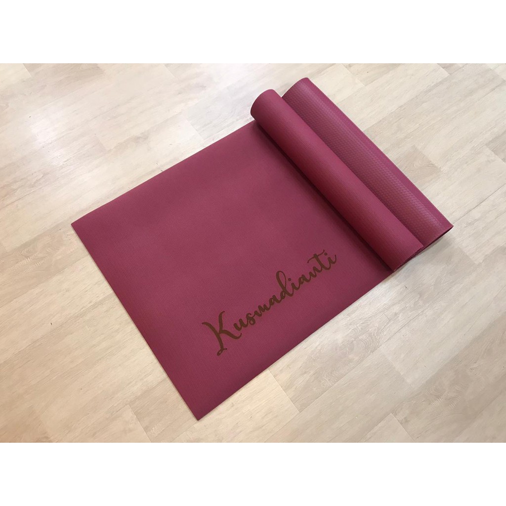 Yoga Mat / Matras Olahraga Yoga HD 6mm / HD PVC Mat 6mm Motif Align / Matras Yoga Kualitas Manduka