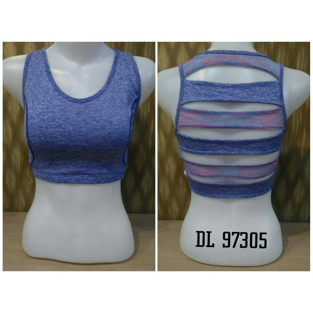 Baju Senam Yoga / Baju Yoga Zumba / Gym / Fitness / Running DL 97305 / Sport Bra Murah