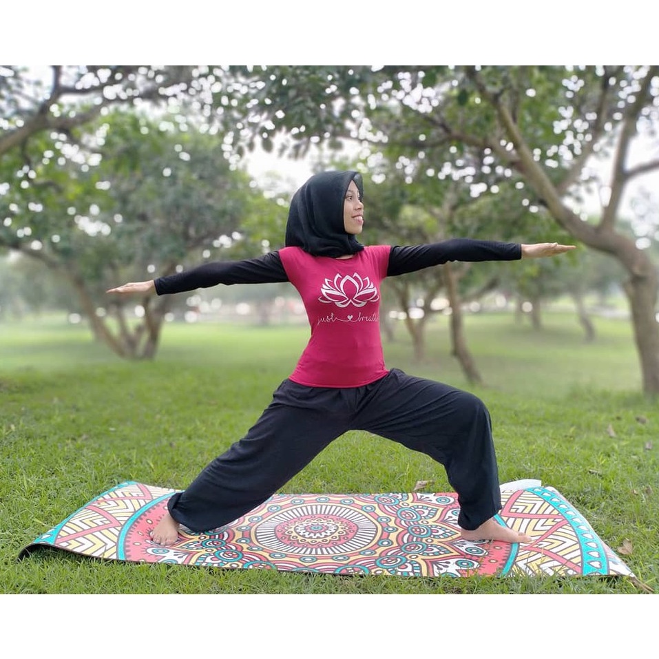 Yoga Mat Motif / Matras Yoga Terbaru / Matras Senam 5mm / Matras Yoga Motif Murah / Alas Olahraga / Yoga Mat Motif 5mm /