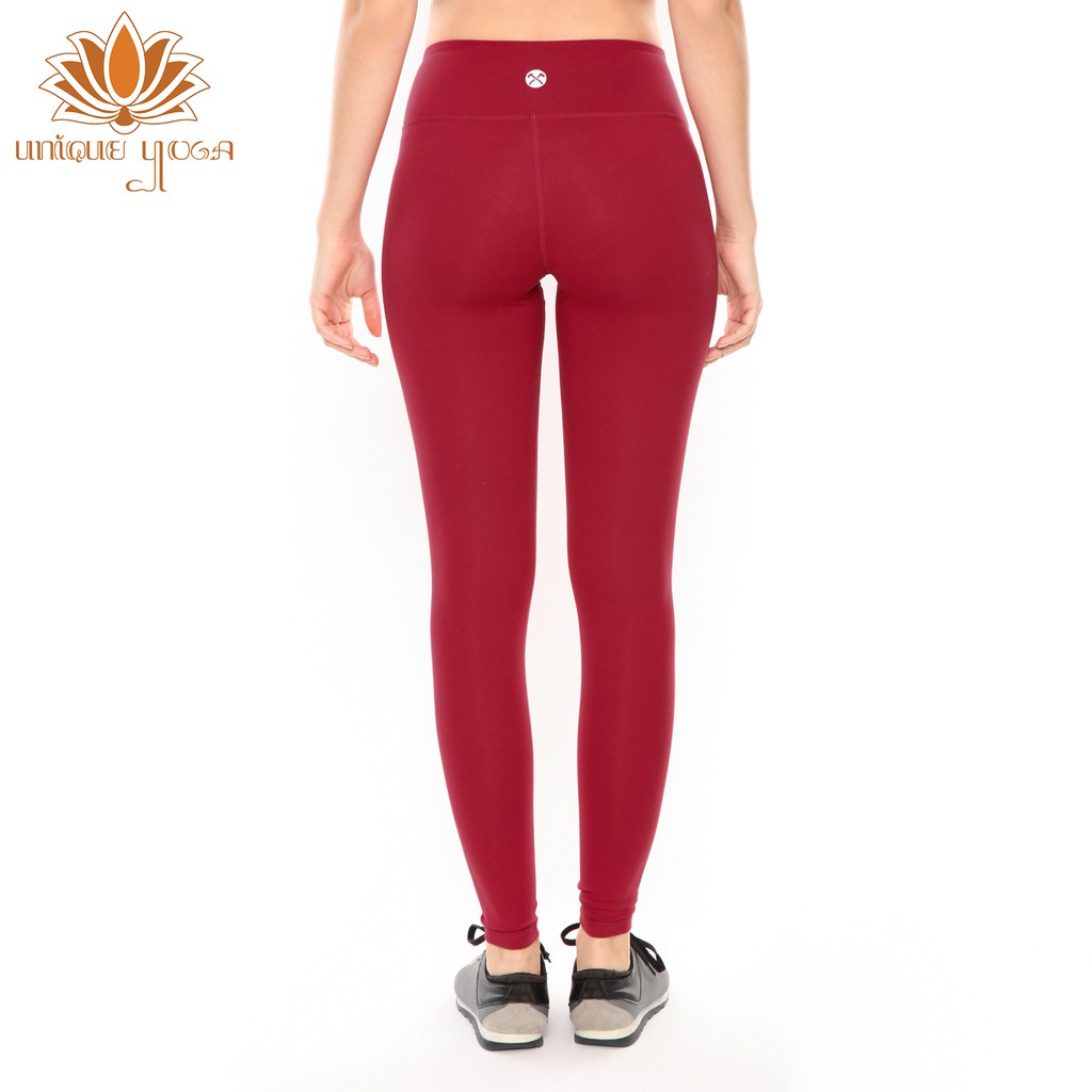 Celana Yoga / Pant Yoga / Legging Yoga Merah / Celana Yoga Murah /Legging Olahraga/ Yoga Pant Alma Merah