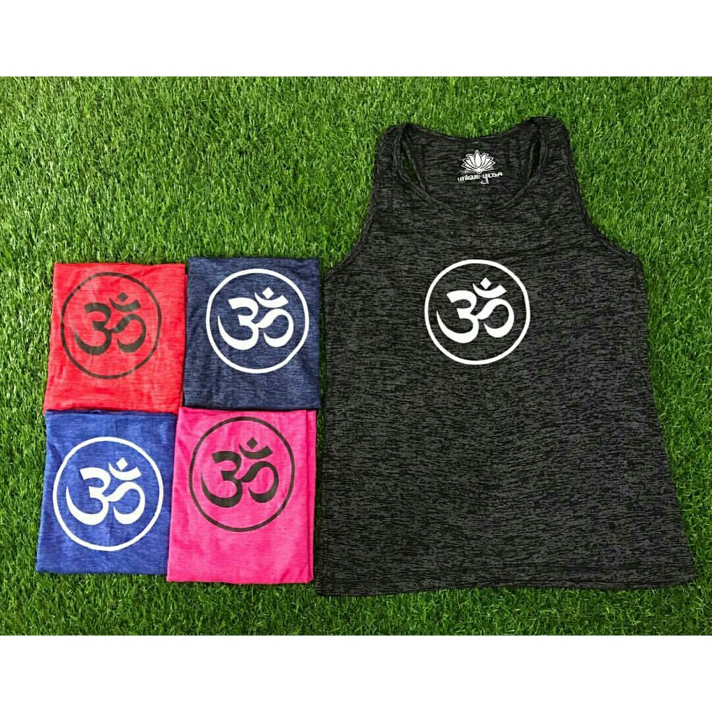 Baju Yoga / Kaos Yoga / Top Bintik Ohm / Tanktop Olahraga Murah / Kaos Sanatai / Tanktop Yoga / Tanktop Yoga Murah
