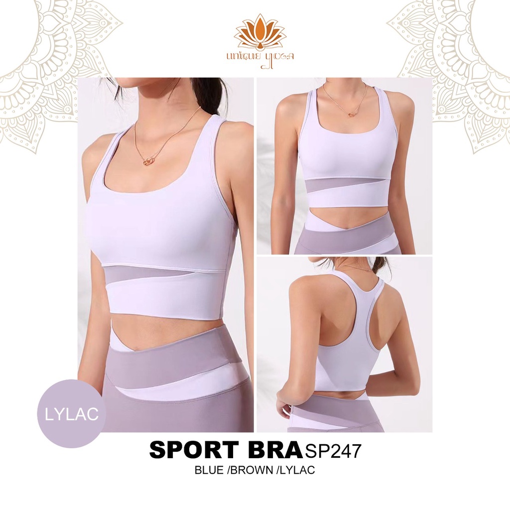 Bra Yoga Wanita / Sport Bra Senam Yoga / atasan sport wanita double colour / Sport Bra SP 247 / Bra Yoga Wanita