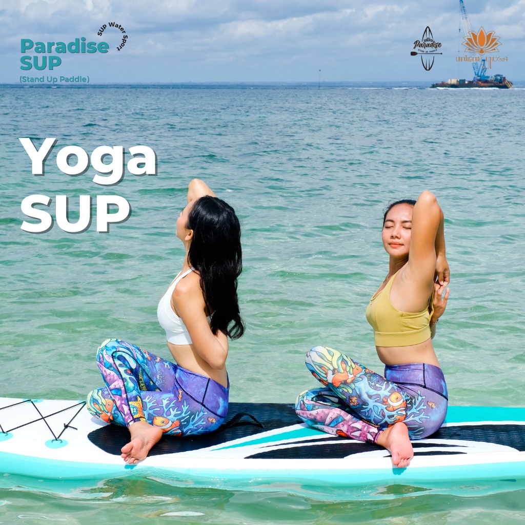 Perahu Selancar Karet / Paddle Board / Stand Up SUP Board Inflatable With SUP Accessory Carry Bag / Papan Paddle Yoga