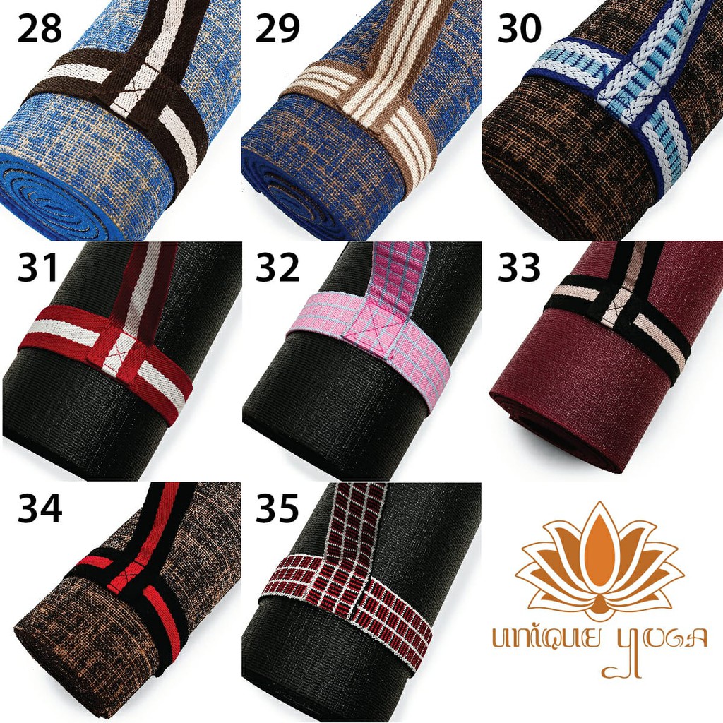 Tali Yoga Mat / Alat Pembawa Matras Yoga / Commuter Yoga Corak / Tali Matras / Tali Yoga Mat