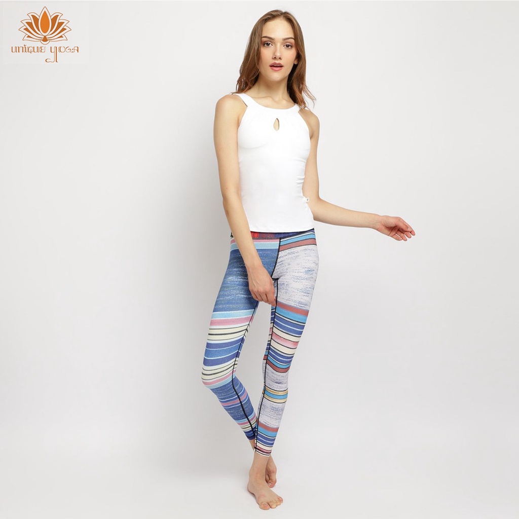 Celana Legging Yoga Motif / Yoga Pant Alino Terbaru / Legging Olaharga Wanita Termurah