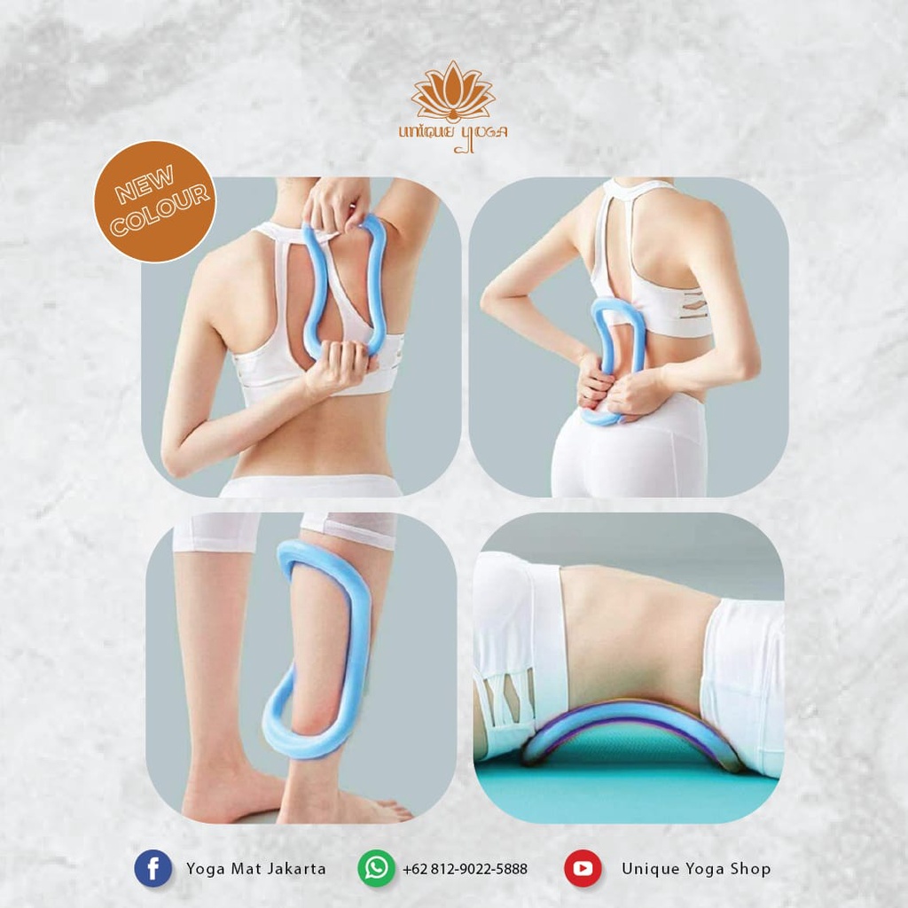 Stretching Circle Yoga Pilates Murah / Yoga Magic Ring Pilates Latihan Kebugaran / Ring Stretching Work Out