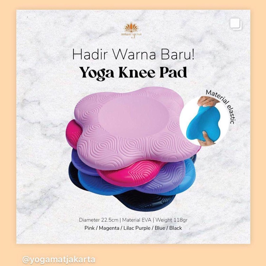 Knee Pad Yoga / Alas Lutut Yoga / Yoga Knee Pad / Knee Pad Yoga Murah / Alas Lutut Pilates / Knee Pad Murah 