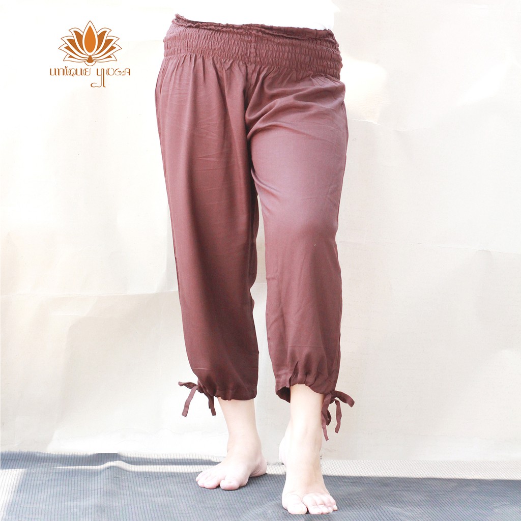 Harem Yoga Pants Medium Tali / Yoga Pant Karma Medium Tali / Celana Yoga Wanita / Celana Senam Wanita