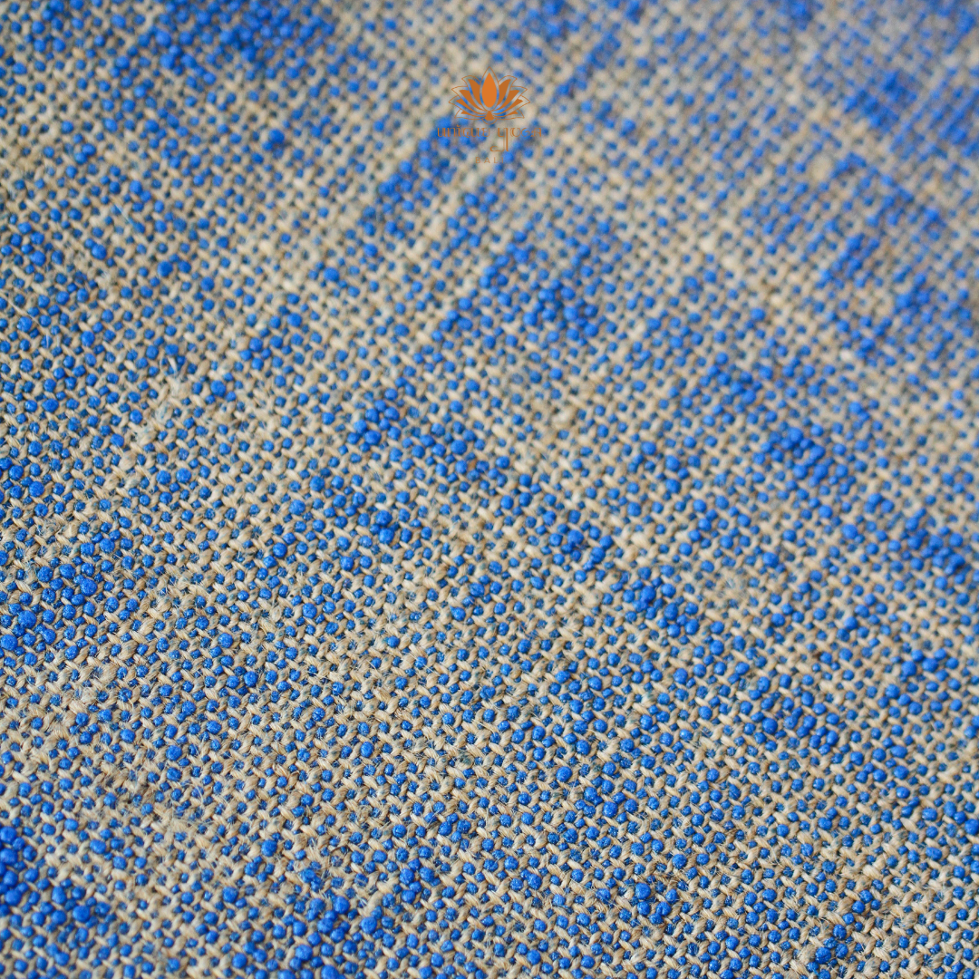 Yoga Mat PVC Jute 6mm / Matras Olahraga Senam Hot Yoga / Yoga Mat Anti Slip 