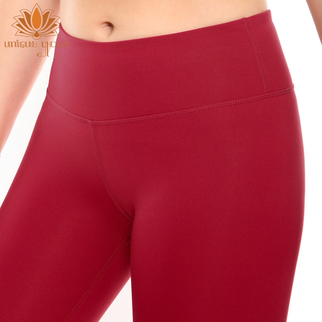 Celana Yoga / Pant Yoga / Legging Yoga Merah / Celana Yoga Murah /Legging Olahraga/ Yoga Pant Alma Merah