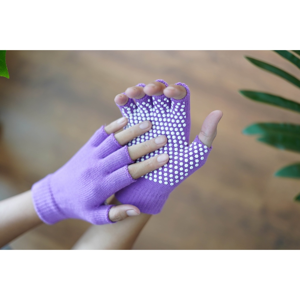Yoga Fingerless Yoga Gloves Murah Sarung Tangan Yoga / Sarung Tangan Yoga Murah / Sarung Tangan Yoga Anti Slip