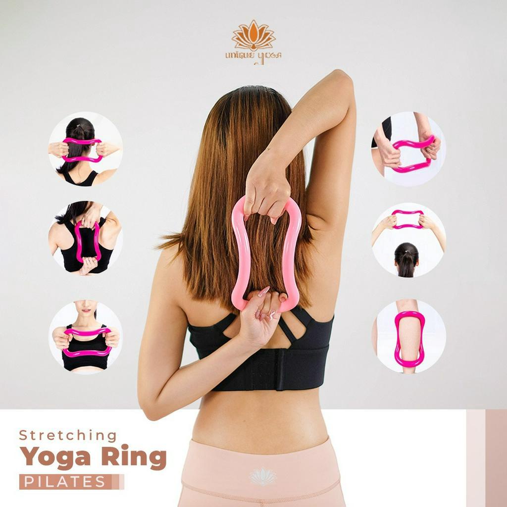 Stretching Circle Yoga Pilates Murah / Yoga Magic Ring Pilates Latihan Kebugaran / Ring Stretching Work Out