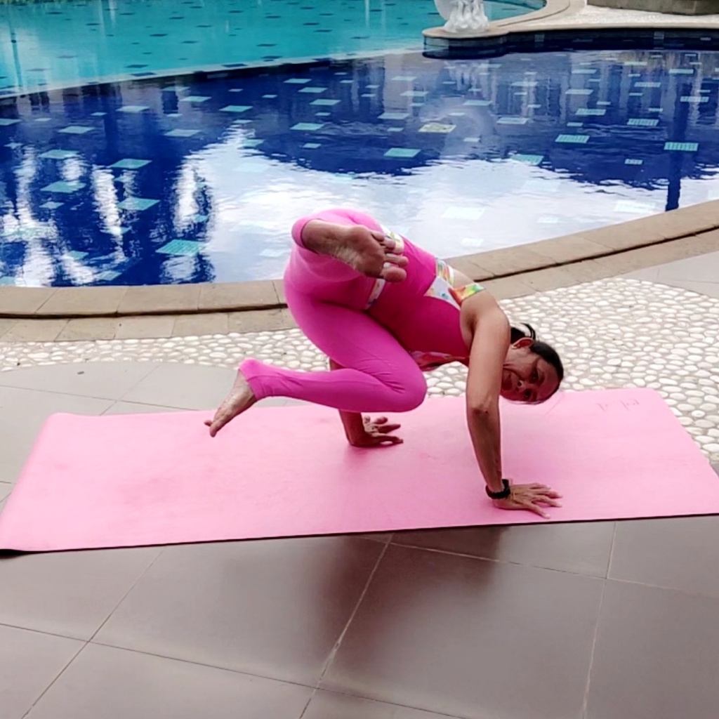 Premium Yoga Mat Bloom / Unique Premium Yoga Mat Bloom / Matras Yoga Berkualitas / Yoga Mat Rubber Anti Slip / Premium Y