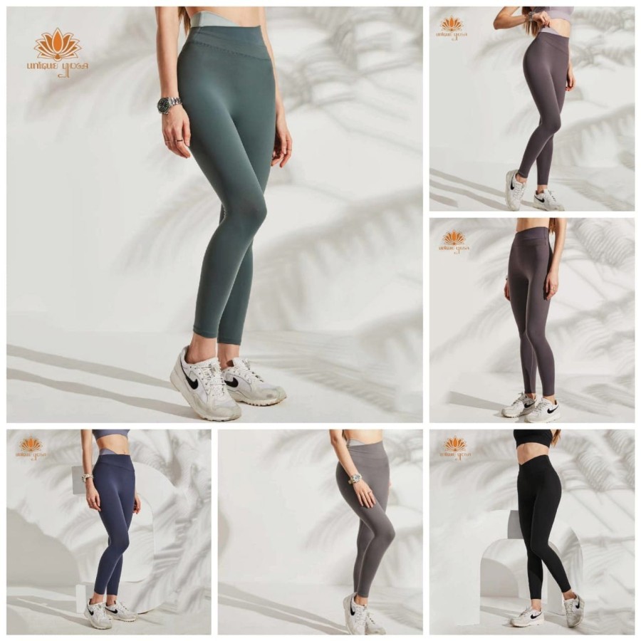 Legging Sports Wanita Panjang / Celana Legging Senam Fitness CK 1121 / Celana Panjang Olahraga Yoga / Legging Wanita Murah