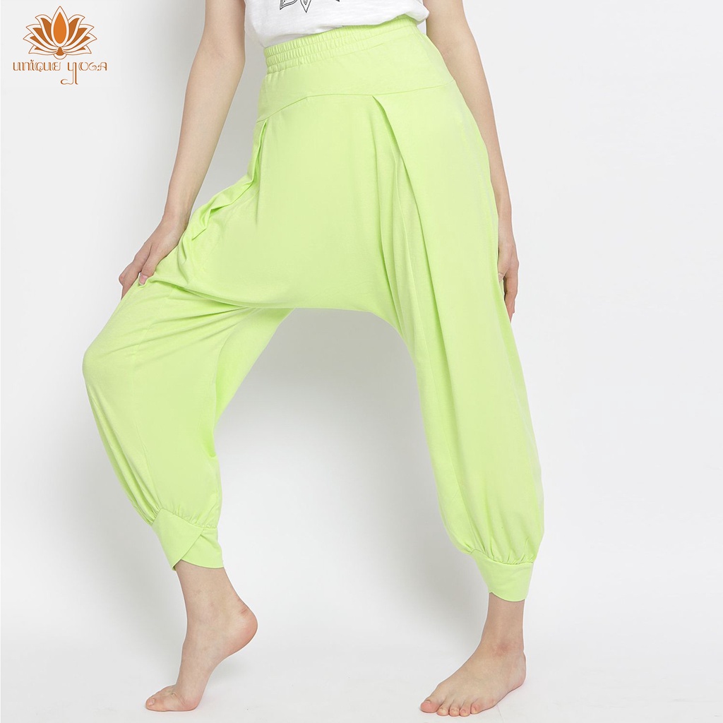 Setelan Kaos Olahraga Senam Fitness Termurah & Celana Harem Pant Yoga Training Terbaru