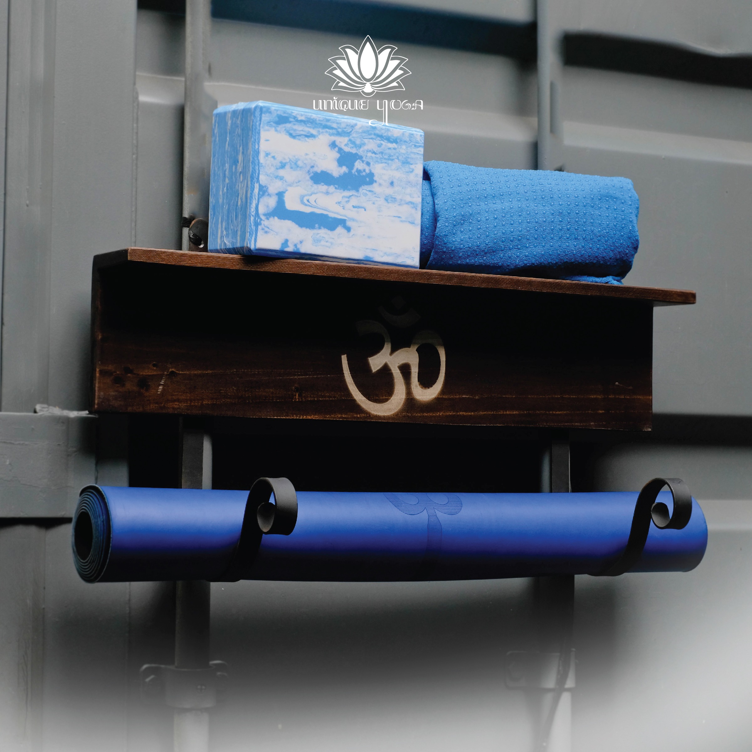 Rak Matras Yoga Storage / Gantungan Matras Bahan Kayu Yoga Mat Terbaru / Rak Matras Yoga Kayu