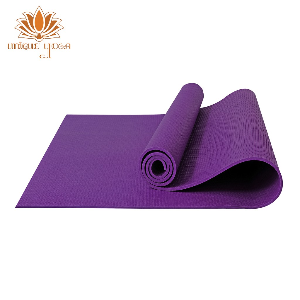 Matras Yoga HD PVC Mat Yoga / Yoga Mat 6 mm / Rubber Mat Yoga / Alas Olahraga Murah Yoga Mat
